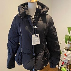 Authentic Moncler Kids girl 14A Catmint winter Jacket in black